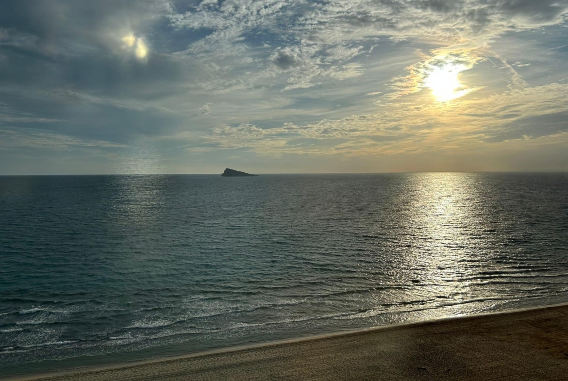 Droom appartement aan het strand van Levante Beach, Benidorm