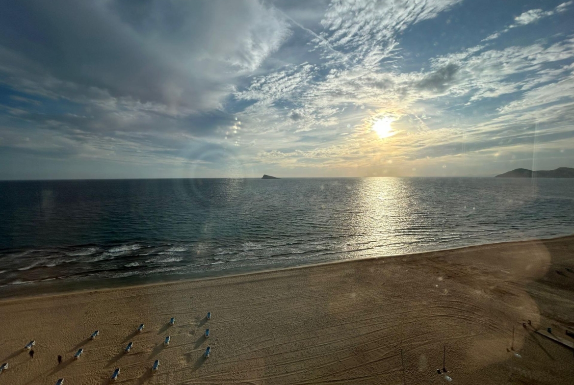 Droom appartement aan het strand van Levante Beach, Benidorm