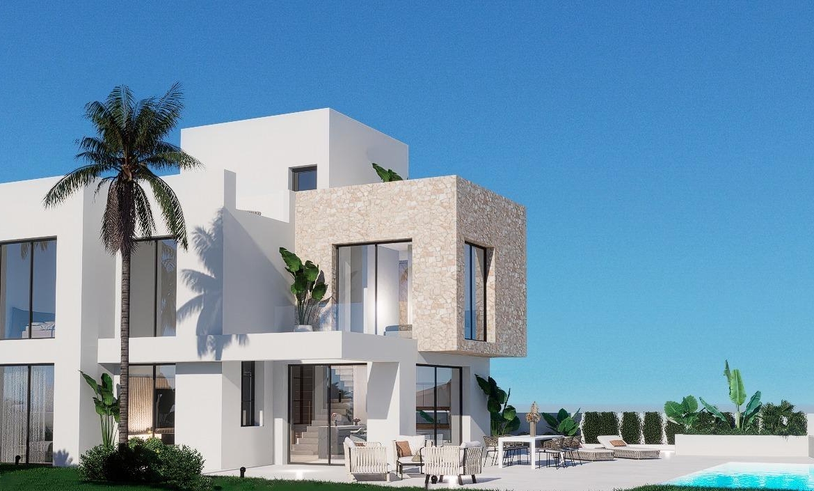 New luxury villas with private pool in Balcón de Finestrat