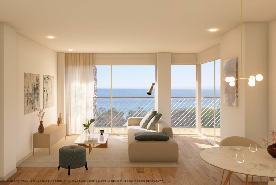 Newly built apartments in the center of Villajoyosa