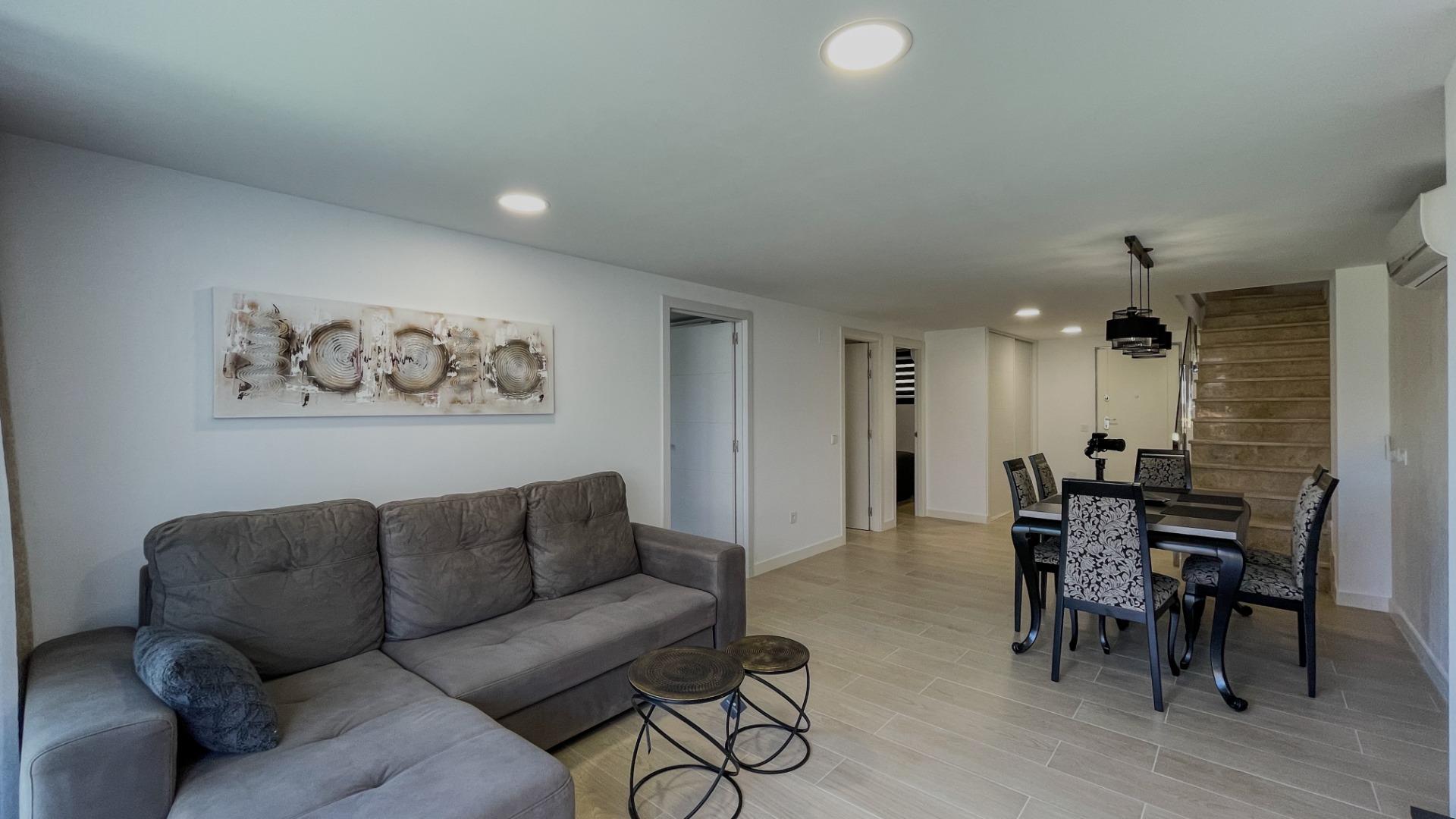 2-3-158 Moderne duplex met 5 slaapkamers in het exclusieve Campirroso complex, Finestrat