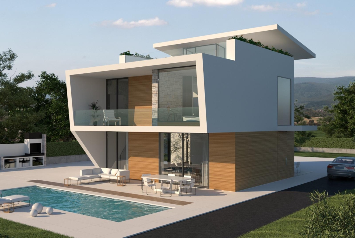 OBRA NUEVA EN ORUHUELA COSTA. VILLAS DE LUJO (GRETA) 370M2 DE CASA. 4 DORM. PLAYA A 350 METROS.