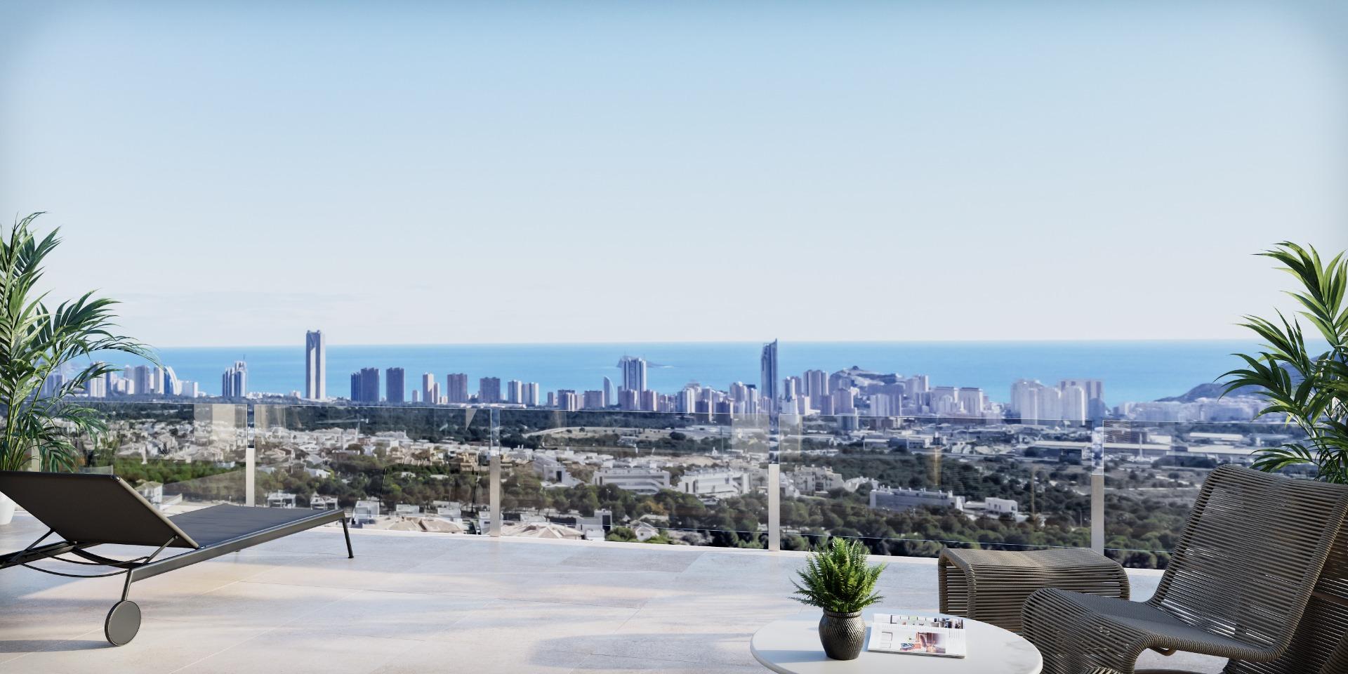 Unieke villa’s met prachtig uitzicht op zee in Finestrat