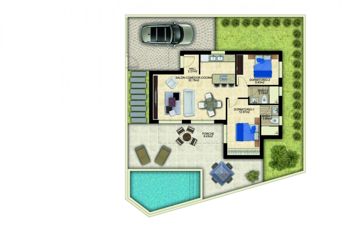 NEW BUILD MODERN VILLAS IN BENIJOFAR