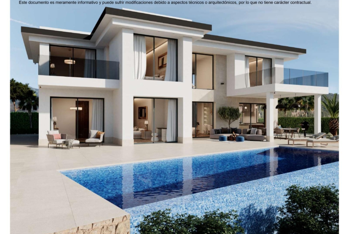 Luxury Villa with Pool in Golf Bahía