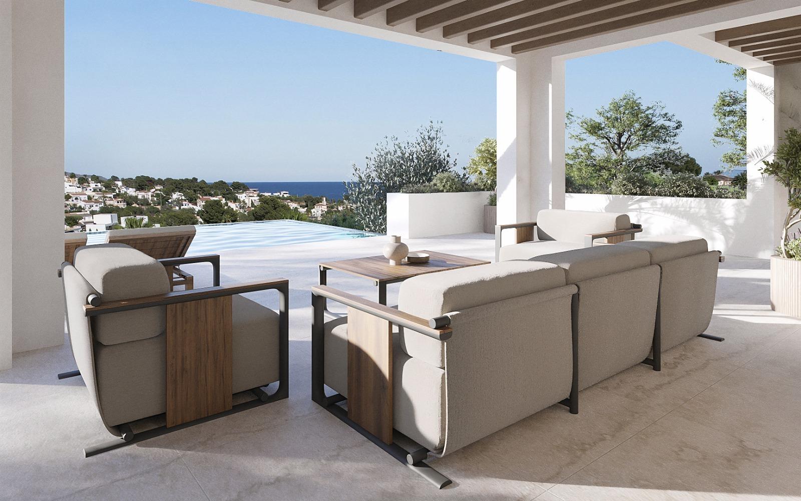 2-3-308 🌊 Luxury Villa with Sea Views in La Fustera – Benissa