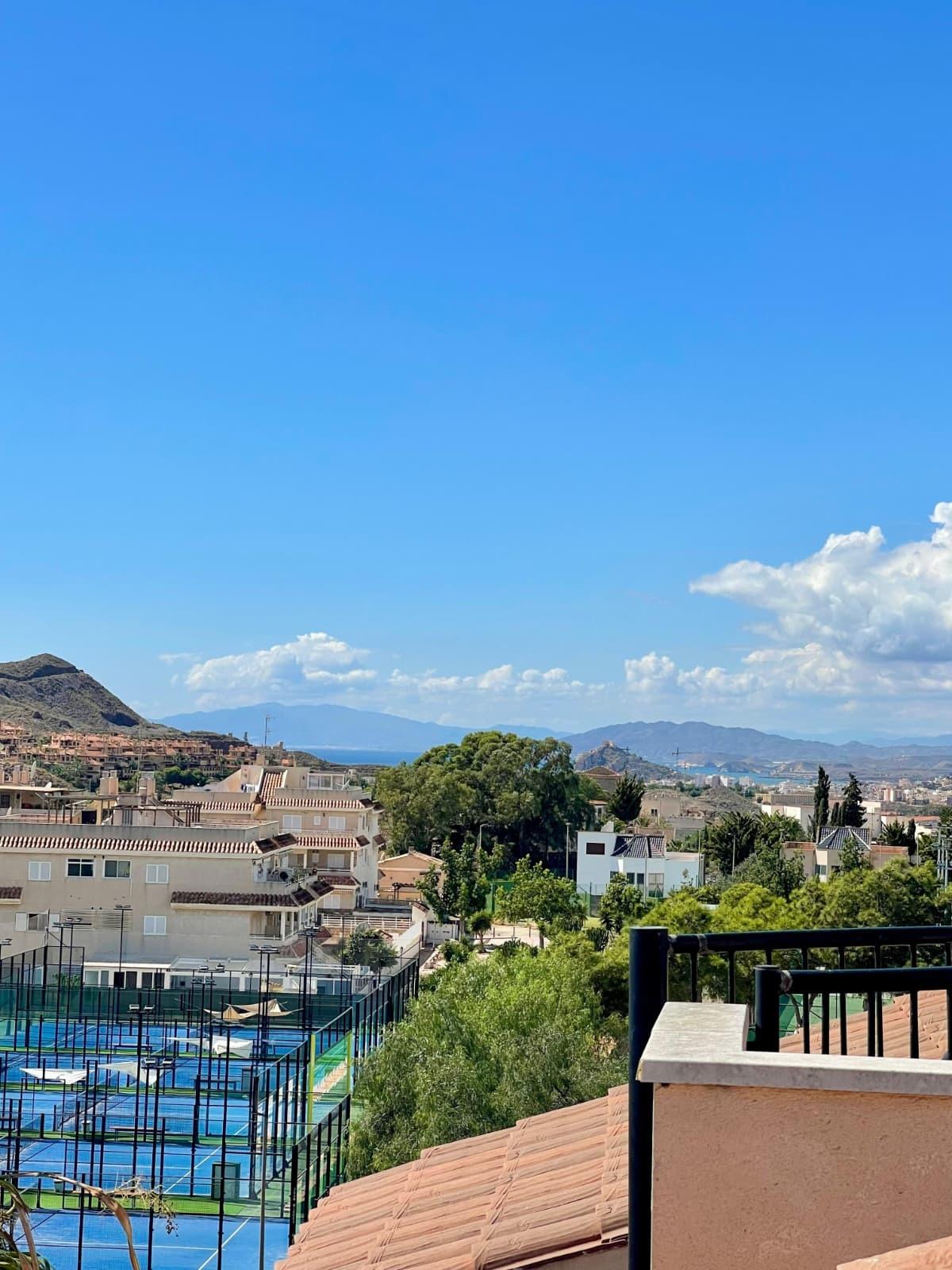 2-3-370 Your New Penthouse in Águilas Awaits You! 🏖️🌅 2 beds 1 bath pool and garage with sea and mountain