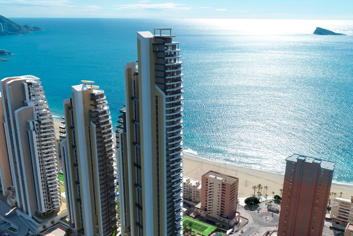 New construction apartments in Poniente beach, Benidorm
