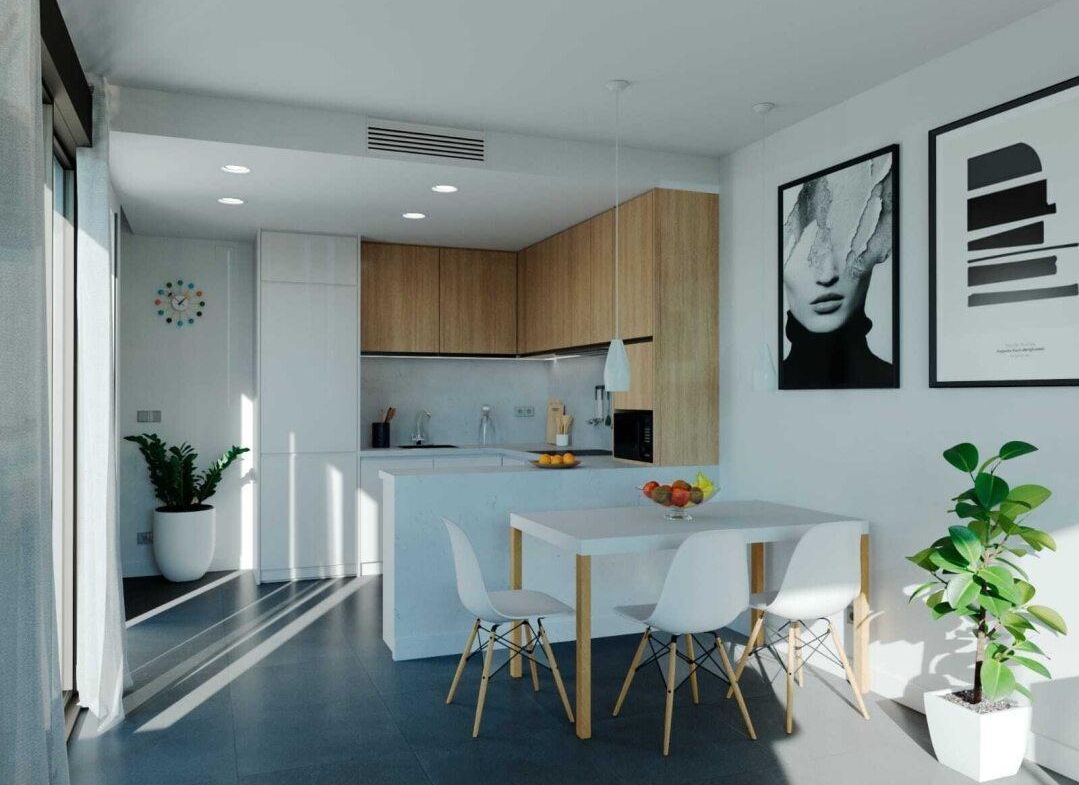 Nieuwe promotie van de begane grond of bovenverdieping bungalow in Pilar de la Horadada