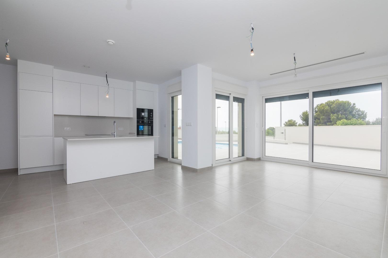 New construction villa with pool in Polop de la Marina