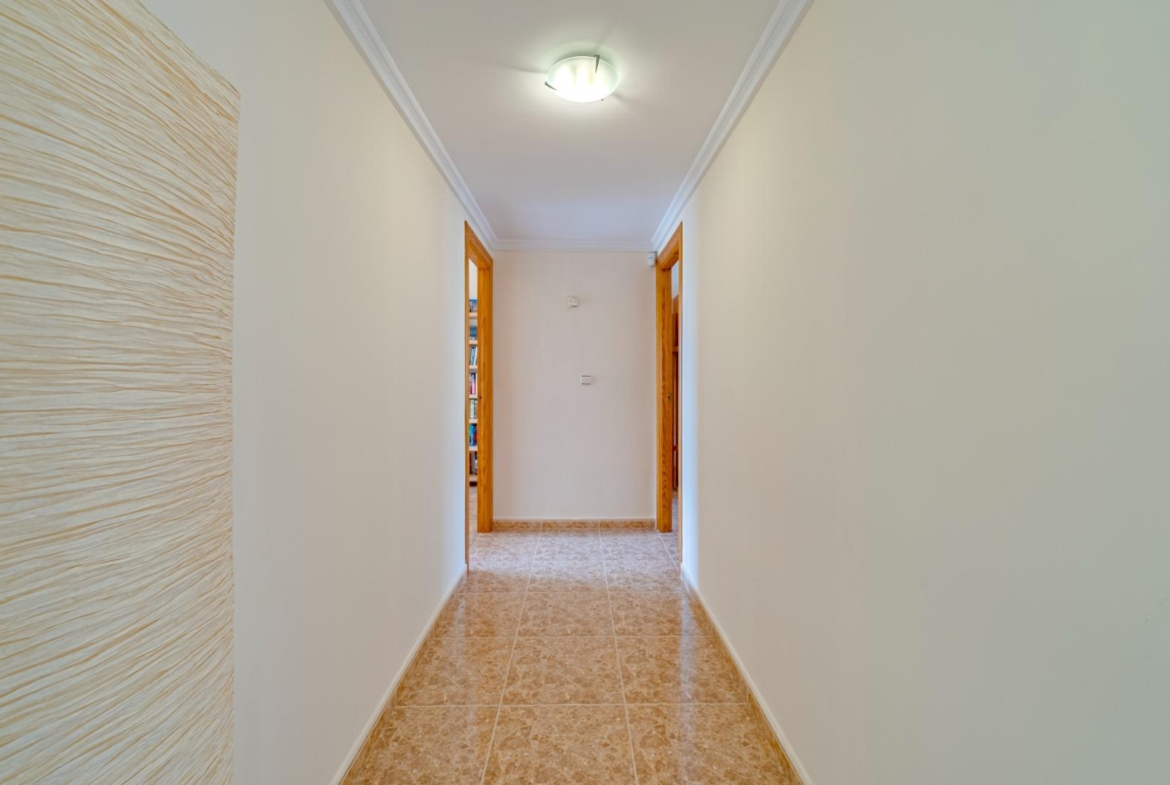 Large corner semi-detached house with sea views,