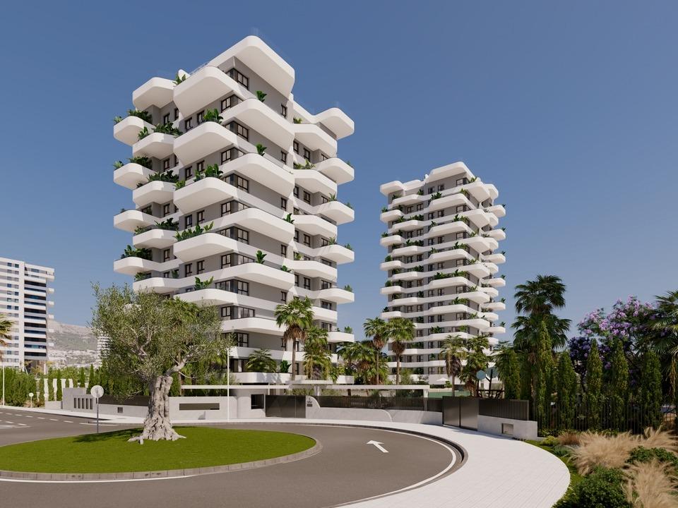 Salinas Towers Calpe: Een uitkijkpunt over de Middellandse Zee