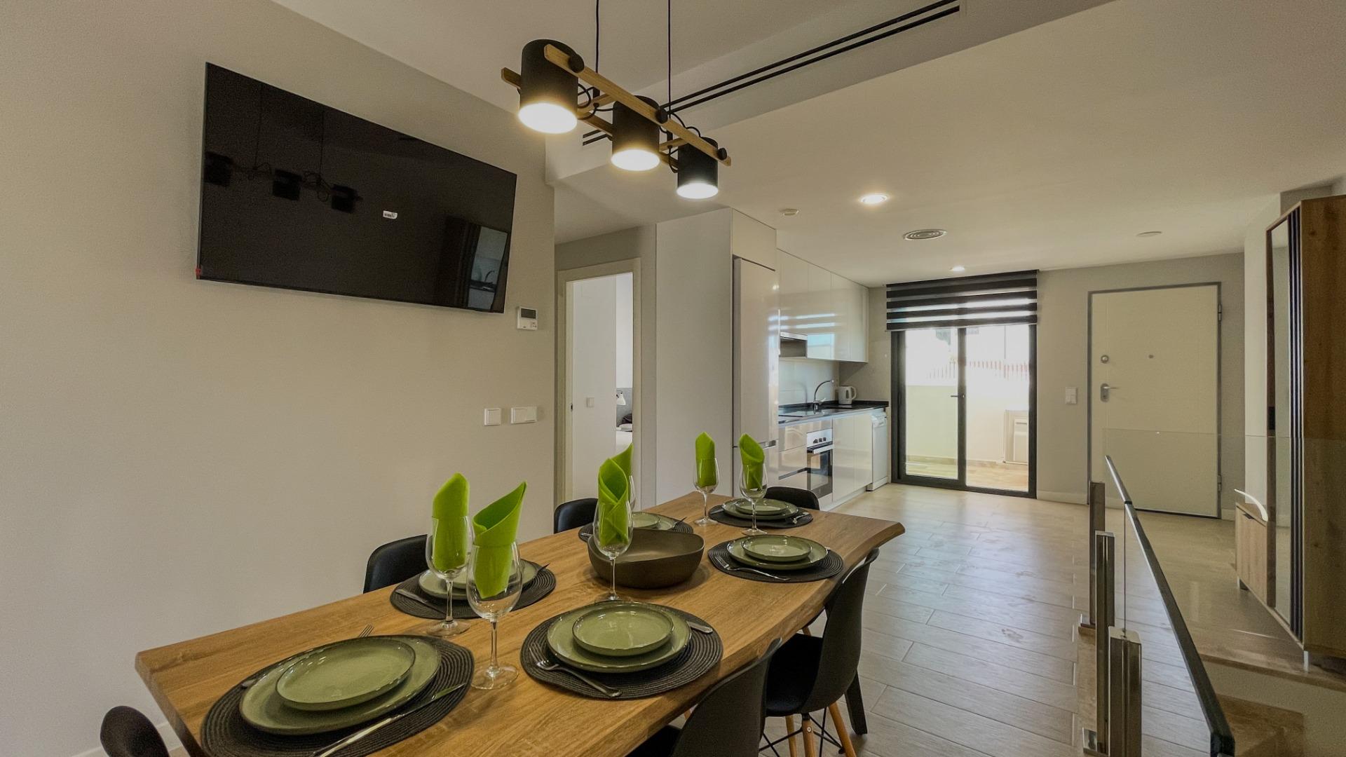 2-34-36 Moderne duplex met 5 slaapkamers in het exclusieve Campirroso complex, Finestrat