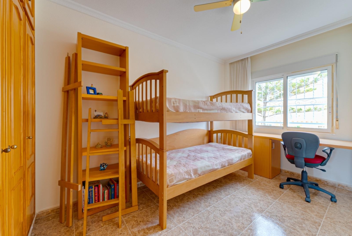 Large corner semi-detached house with sea views,