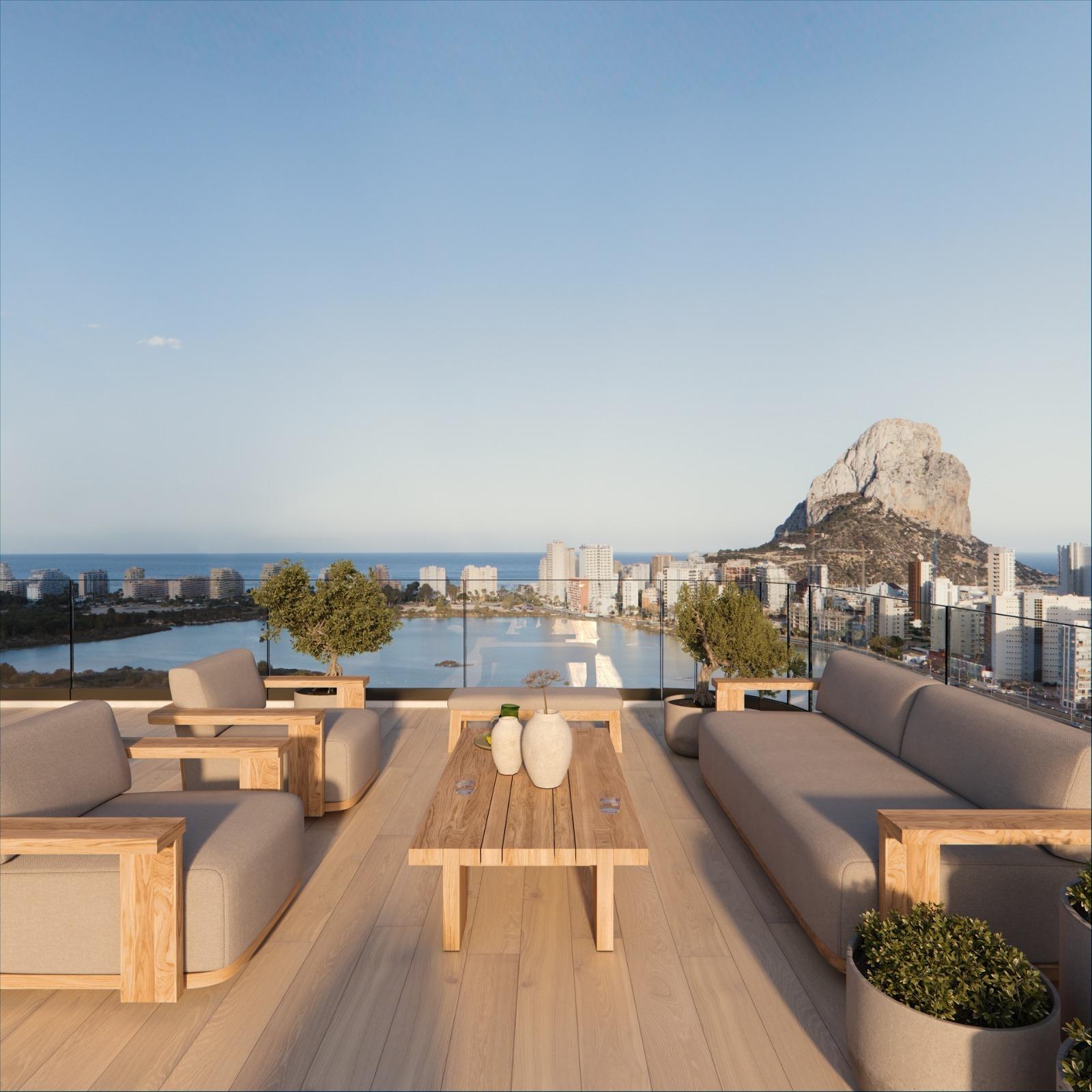 Salinas Towers Calpe: Een uitkijkpunt over de Middellandse Zee