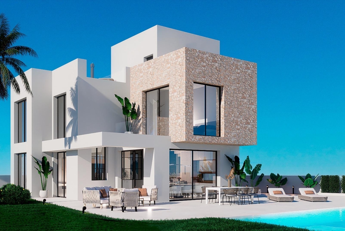 New luxury villas with private pool in Balcón de Finestrat