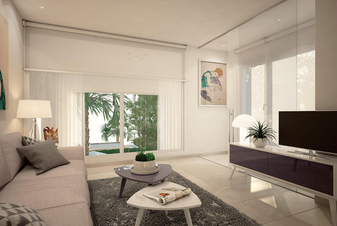 VILLAS PAREADAS EN ALGORFA. 3 DORM. 2 BAÑOS. PISCINA PRIVADA. PARCELA 260 M2.