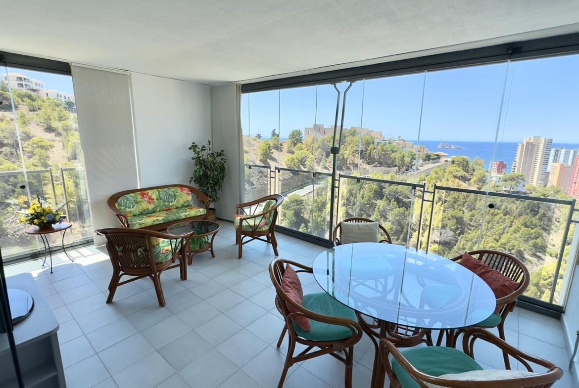 Apartamento con vistas al mar con Licencia Turística en Benidorm