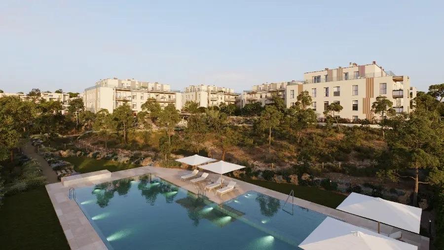 New development of multi-family homes in Godella