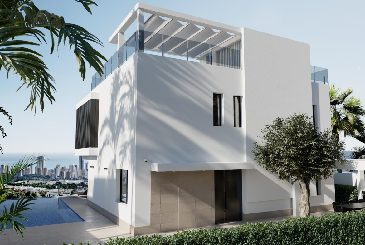 Unieke villa’s met prachtig uitzicht op zee in Finestrat