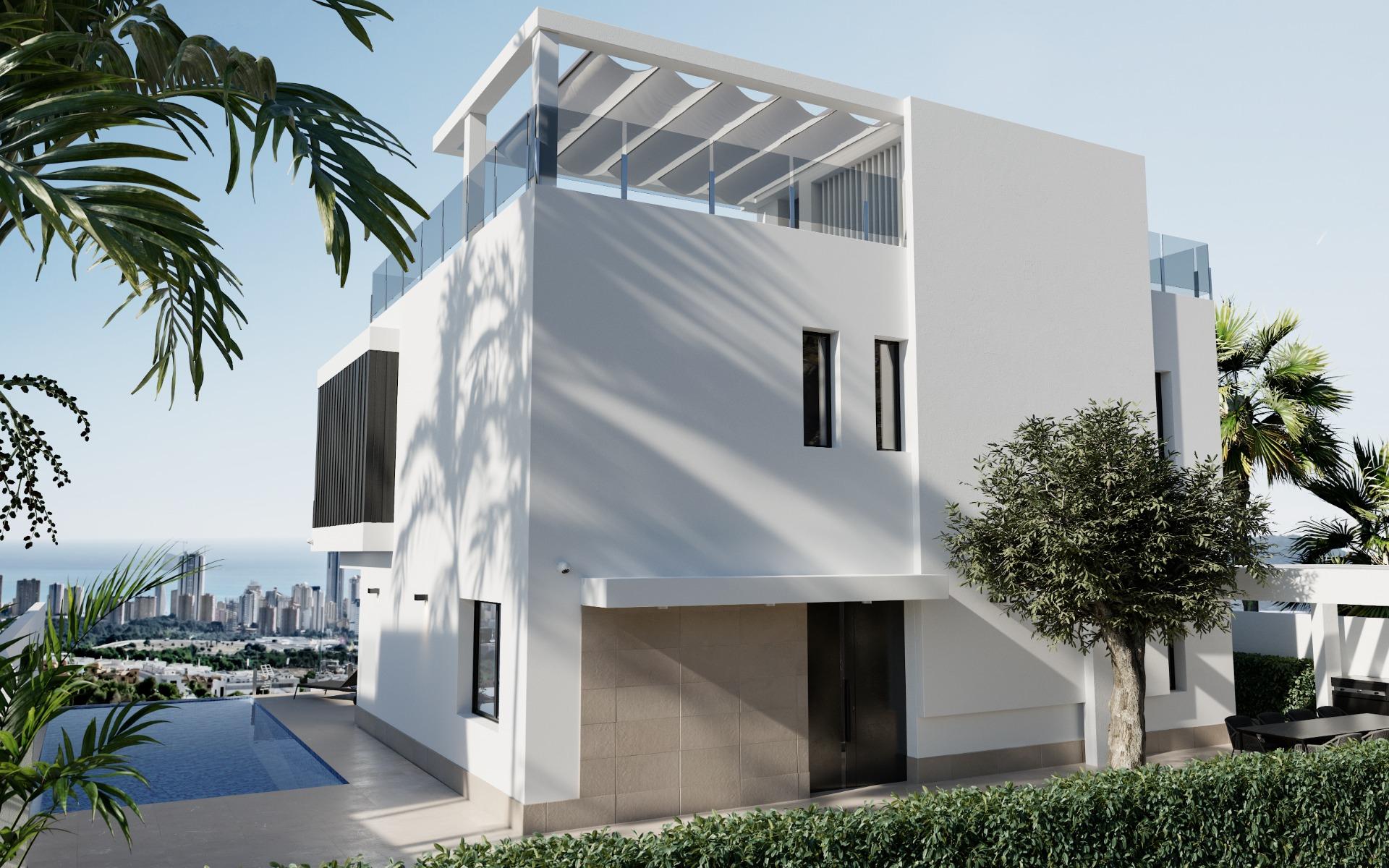 Unieke villa’s met prachtig uitzicht op zee in Finestrat