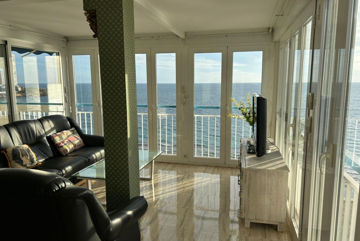 Droom appartement aan het strand van Levante Beach, Benidorm