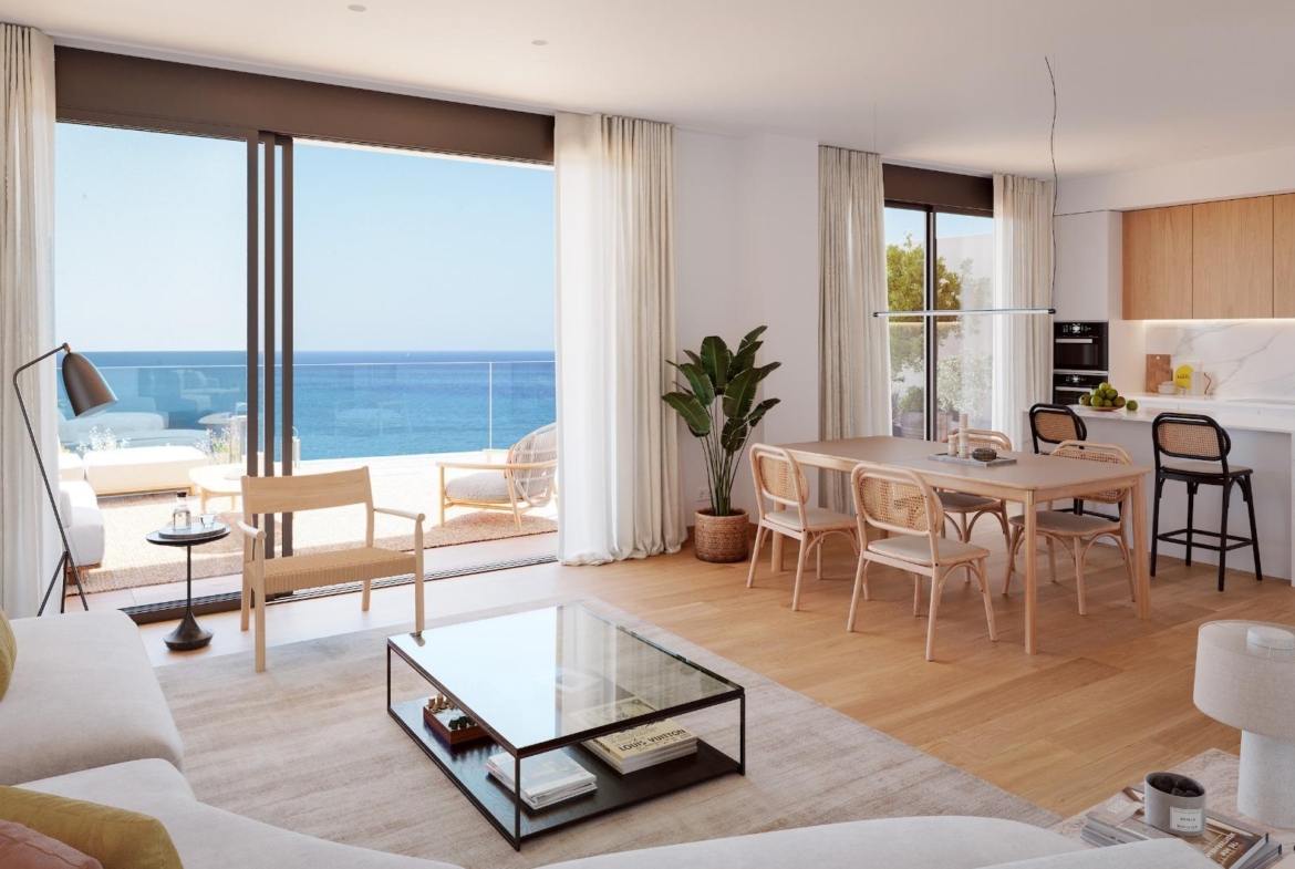 ALBA – Newly built homes on the seafront
