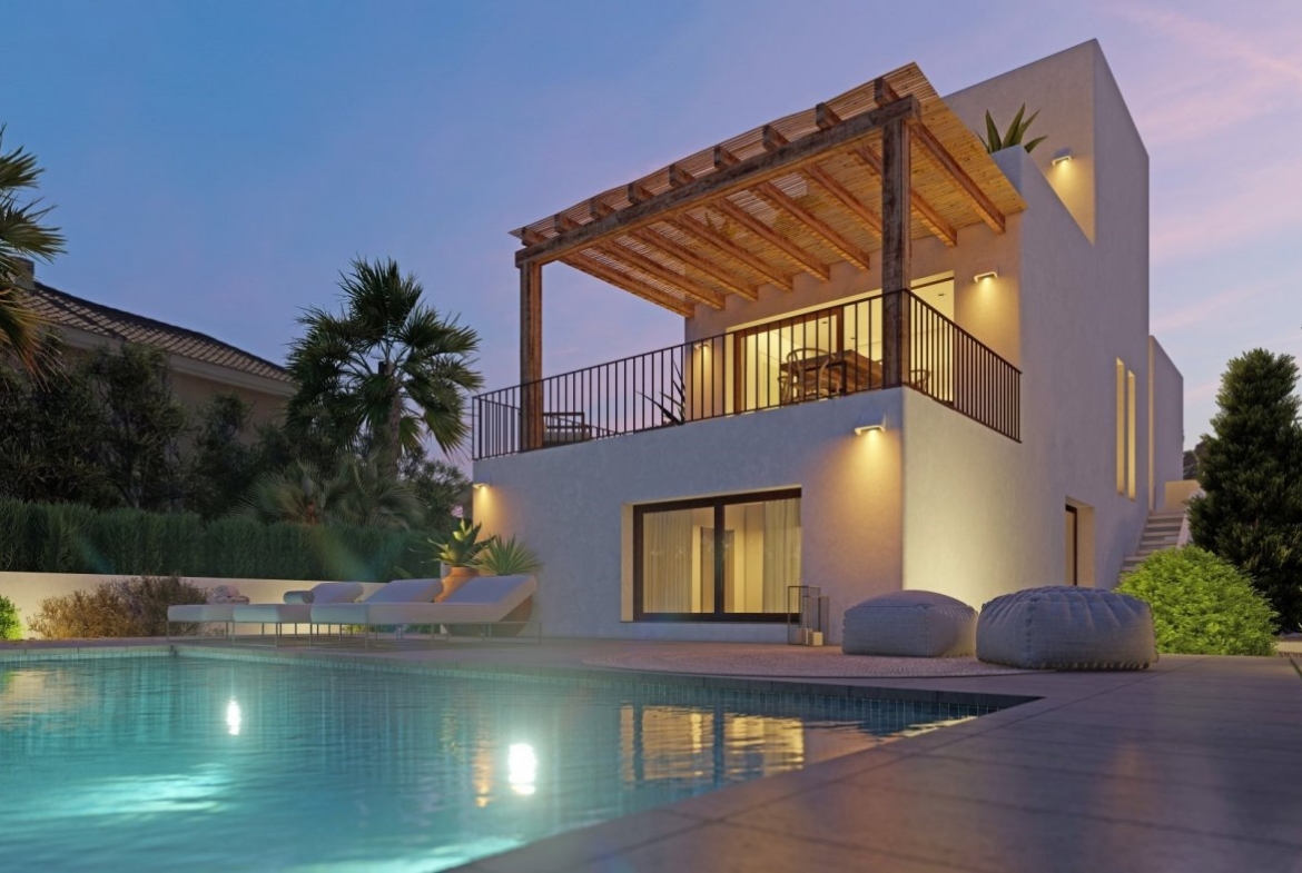 Villa exclusiva en primera línea de la Playa de Rabdells de Oliva