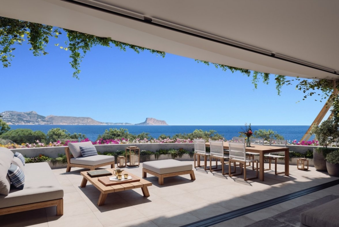 Exclusivos apartamentos de nueva construcción con 1 dormitorio en el Albir
