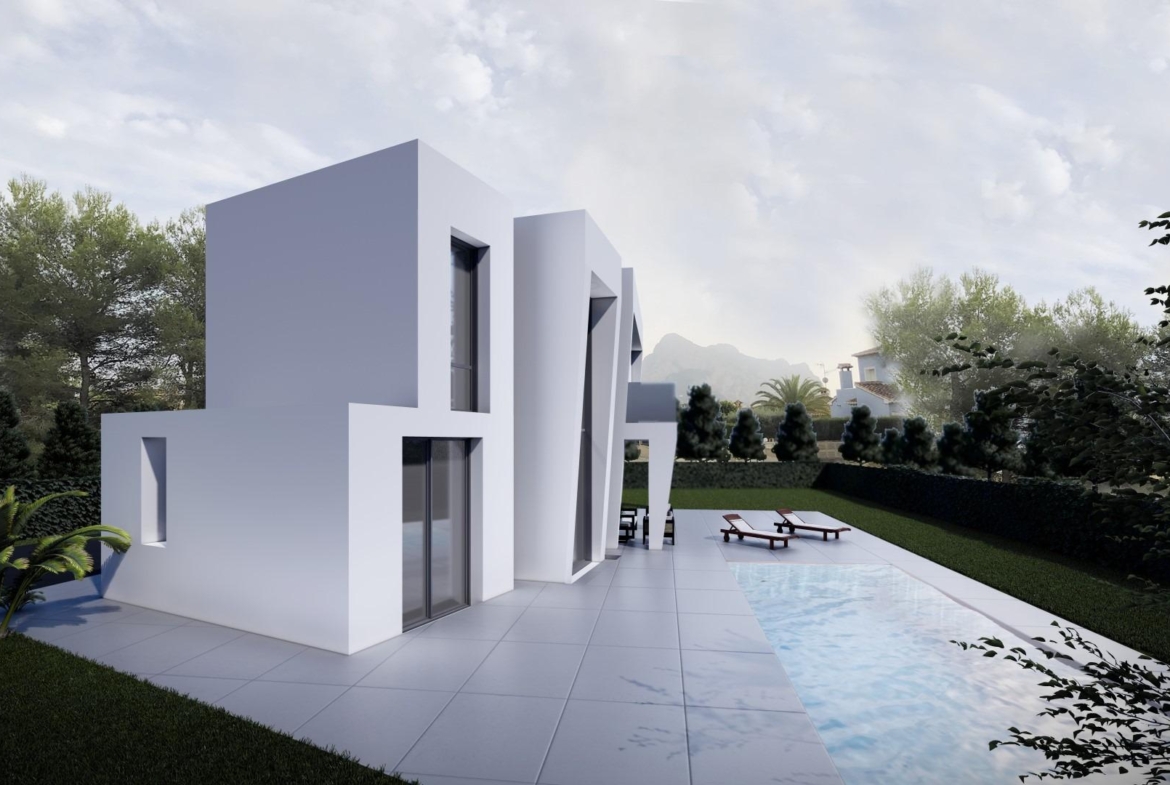 Luxury villa with its own pool