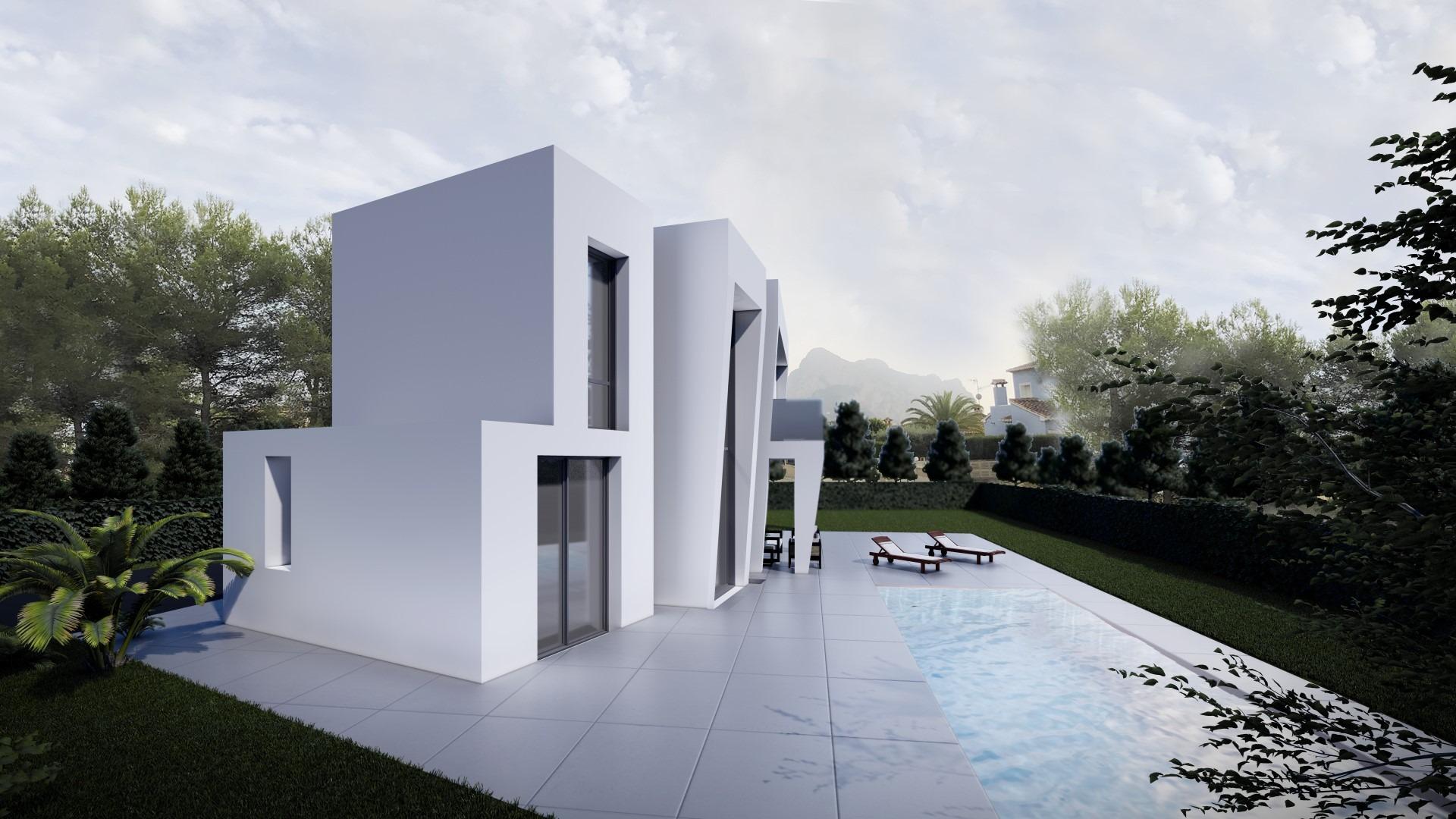 Luxury villa with its own pool