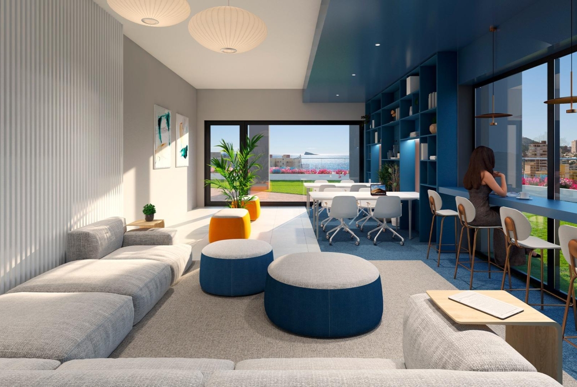 New construction apartments in Poniente beach, Benidorm