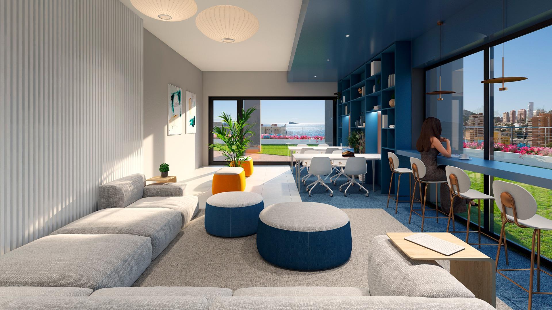 2-4-57 New construction apartments in Poniente beach, Benidorm