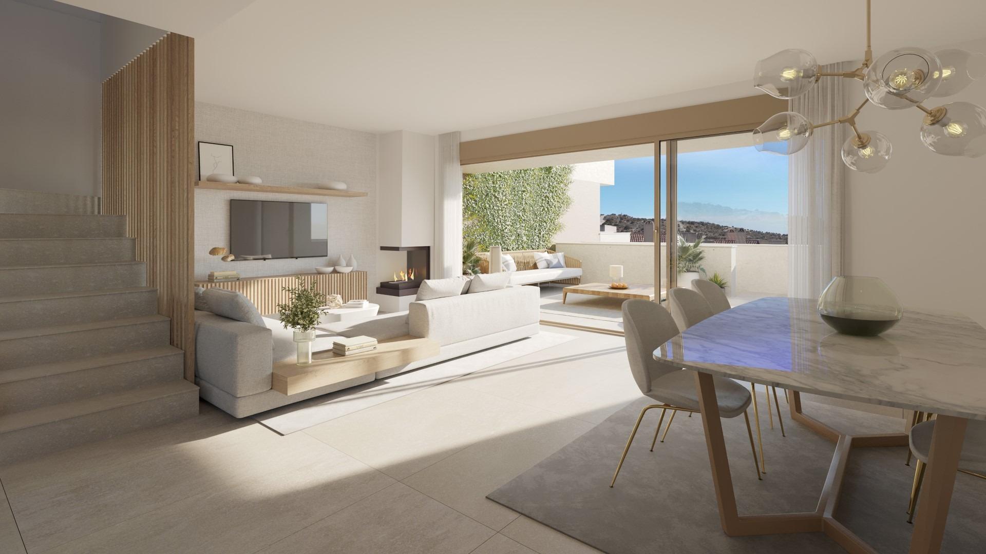 2-4-81 New luxury semi-detached homes with exclusive design with private pool