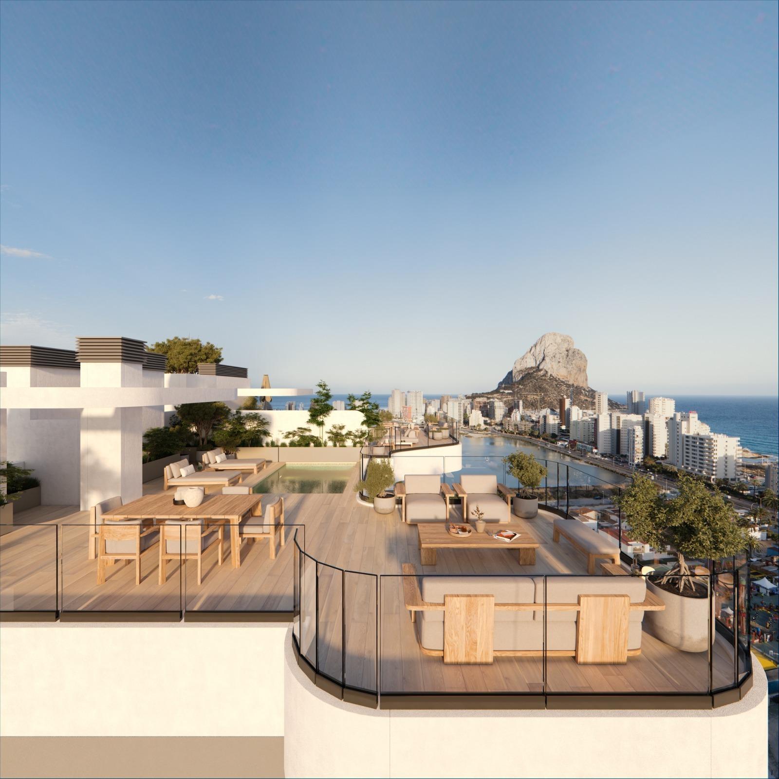 Salinas Towers Calpe: Een uitkijkpunt over de Middellandse Zee