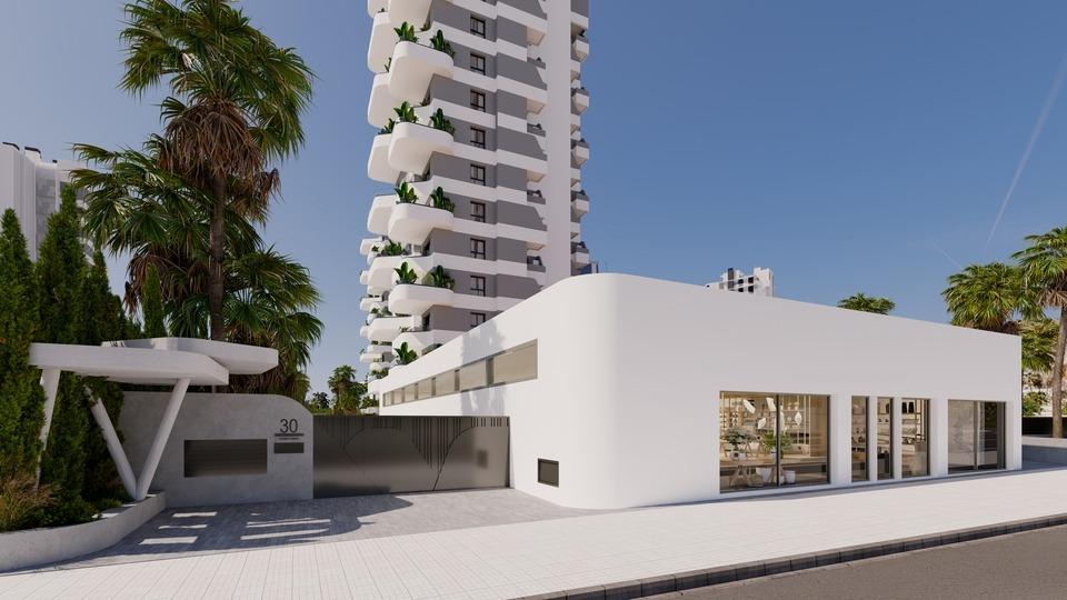 Salinas Towers Calpe: Een uitkijkpunt over de Middellandse Zee
