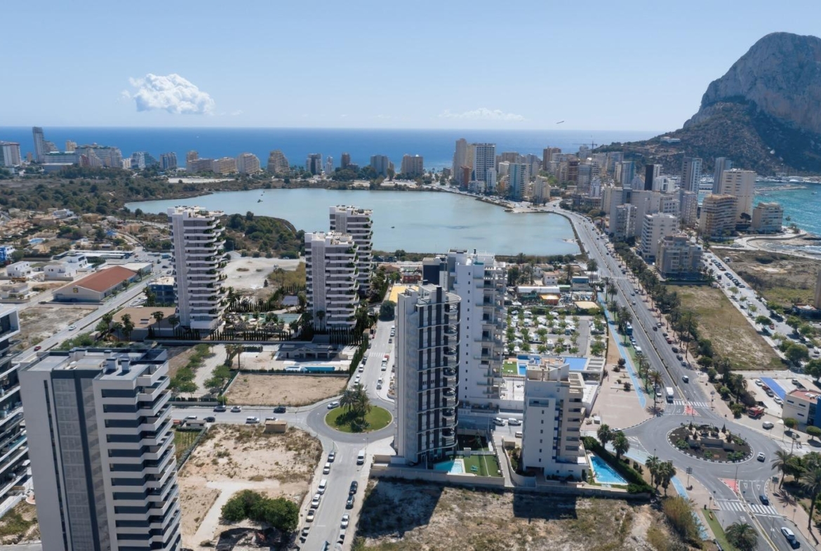 Salinas Towers Calpe: Een uitkijkpunt over de Middellandse Zee