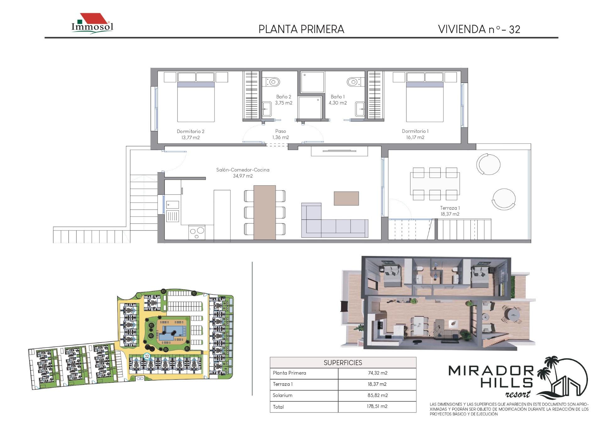 2-48-42 Elite Penthouse in Mirador Hills Resort, Finestrat β Life at Its Peak!
