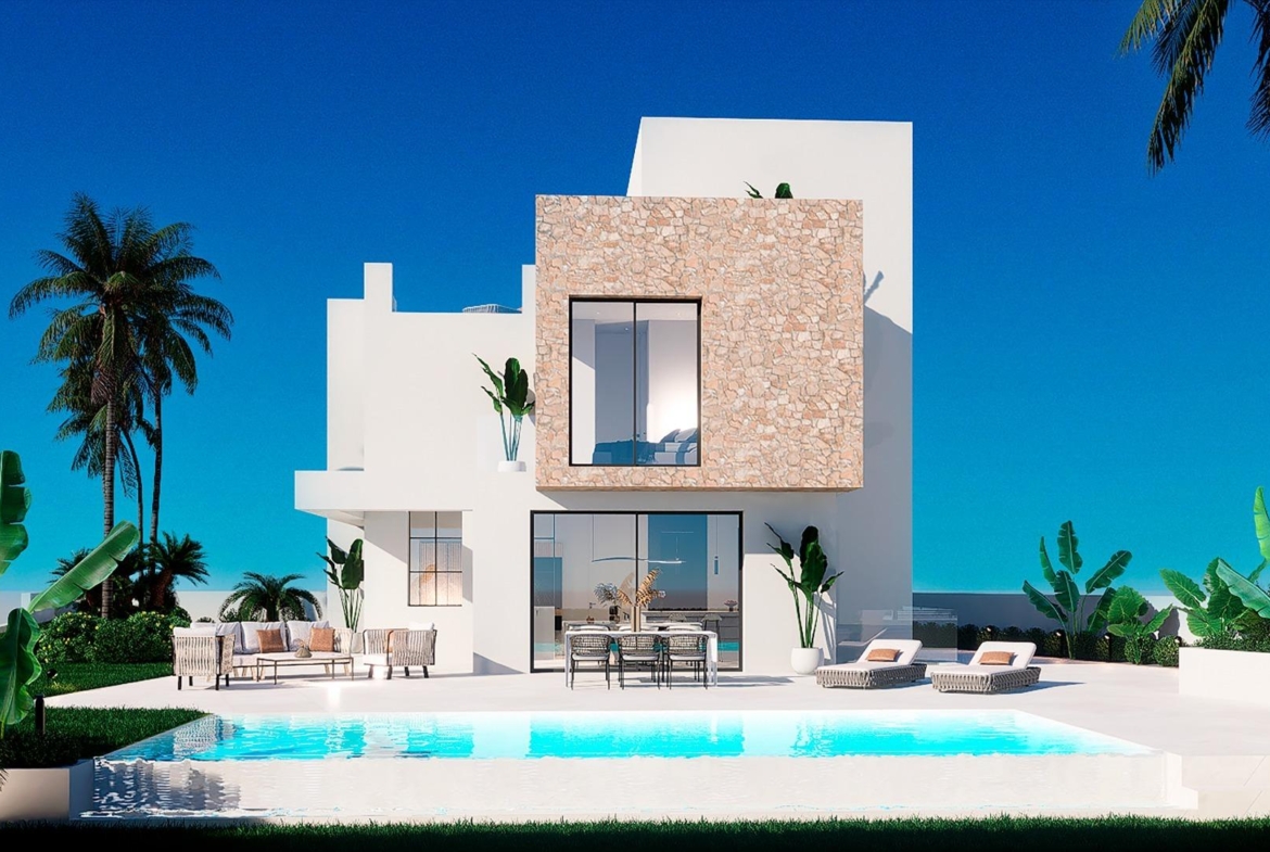New luxury villas with private pool in Balcón de Finestrat