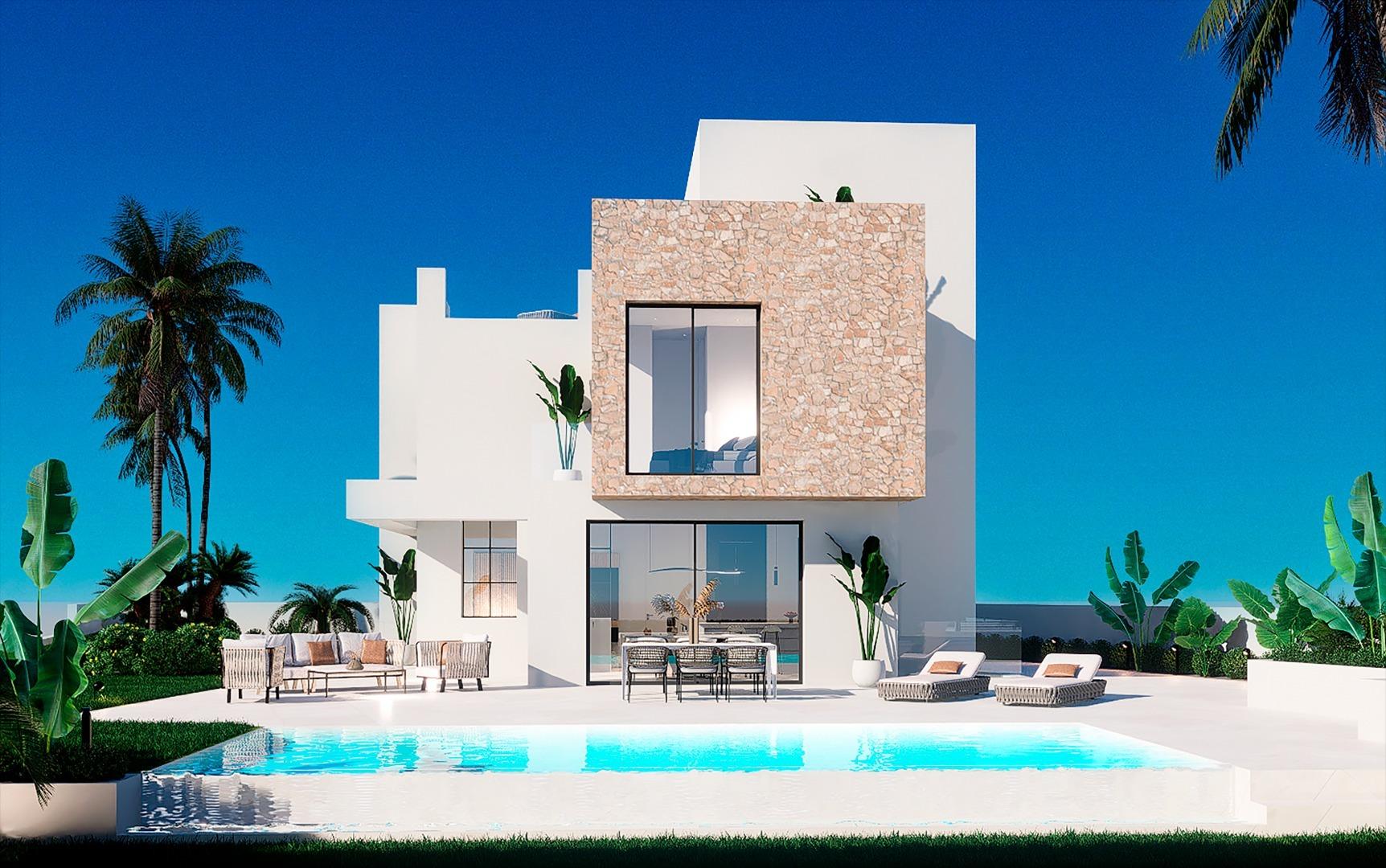 2-5-109 New luxury villas with private pool in Balcón de Finestrat