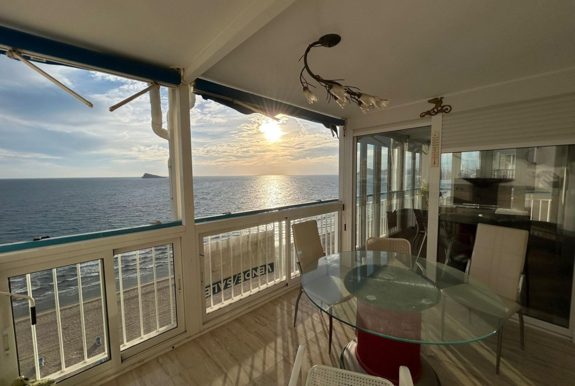 Droom appartement aan het strand van Levante Beach, Benidorm