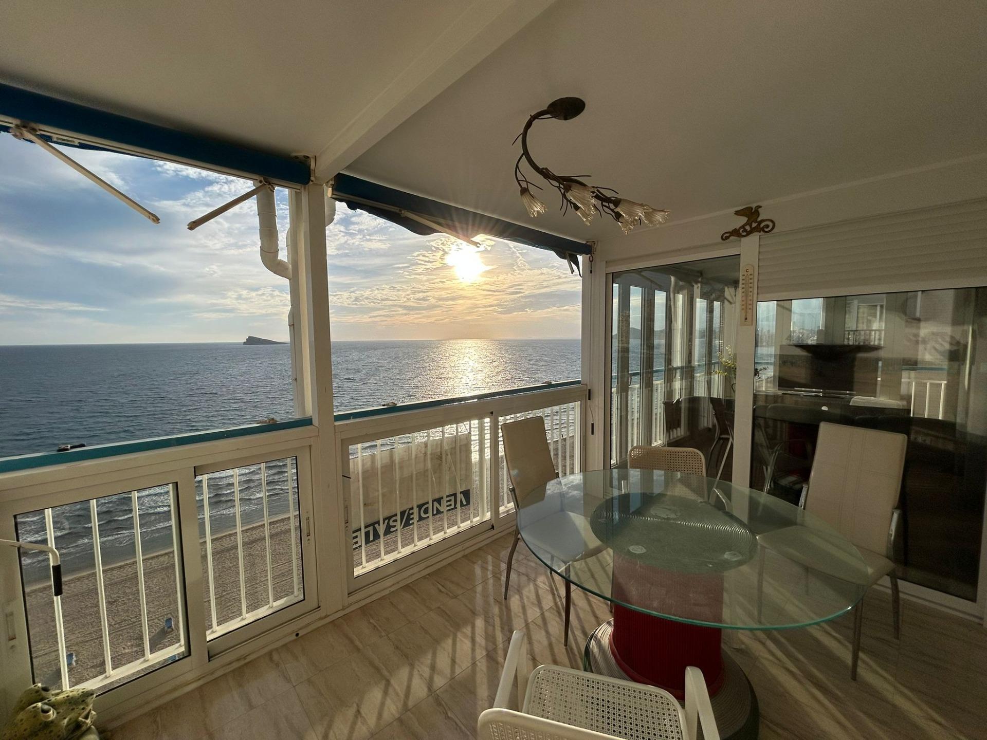Droom appartement aan het strand van Levante Beach, Benidorm