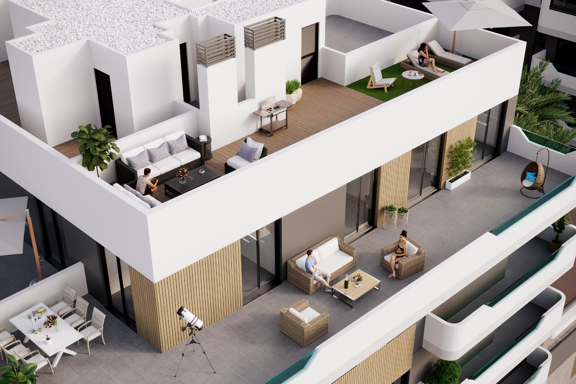 Modern Apartment in Santa Pola with Sea Views