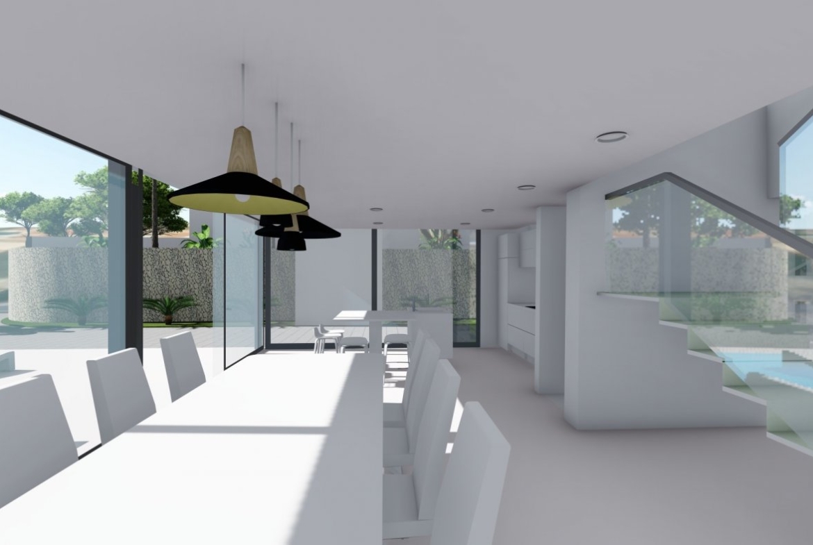 Villa de diseño en Maryvilla con vistas al mar