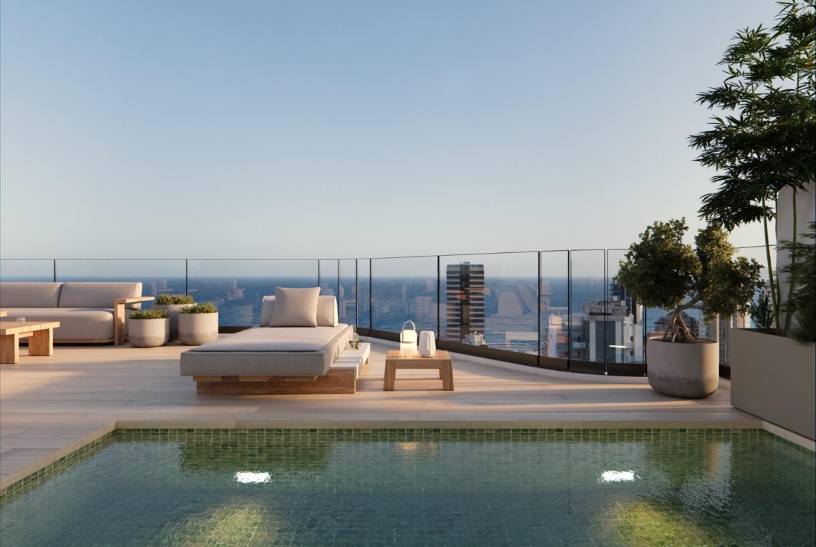 Salinas Towers Calpe: Een uitkijkpunt over de Middellandse Zee