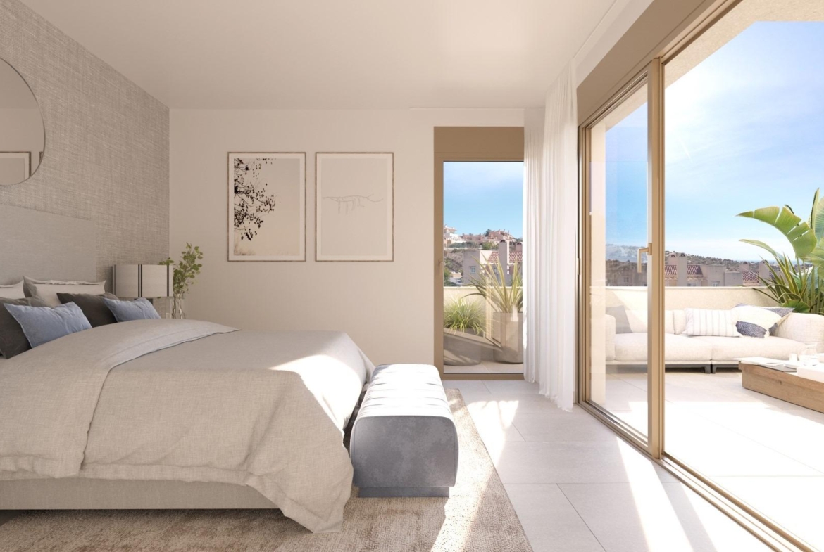 New luxury semi-detached homes with exclusive design with private pool
