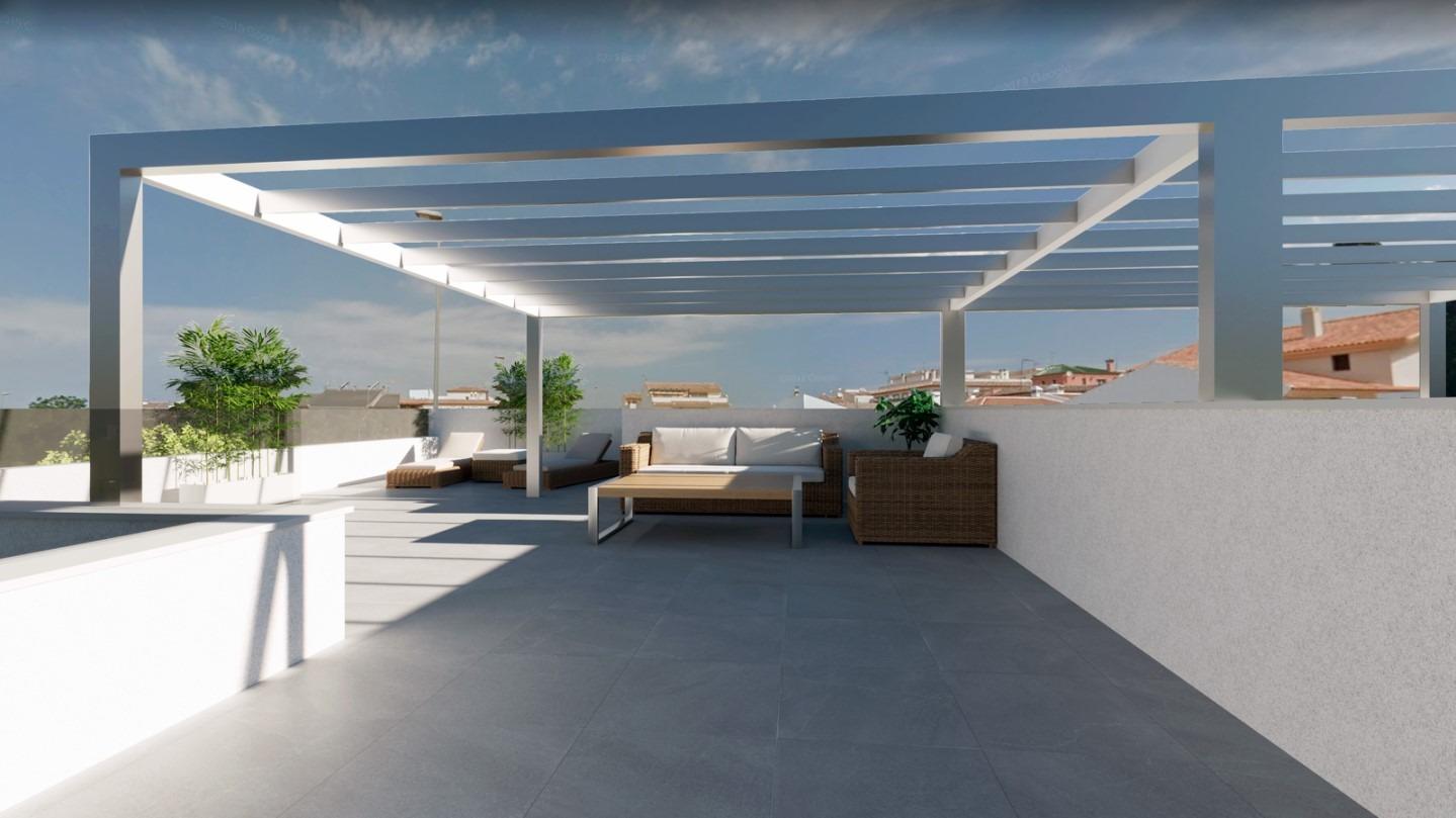 Nieuwe promotie van de begane grond of bovenverdieping bungalow in Pilar de la Horadada