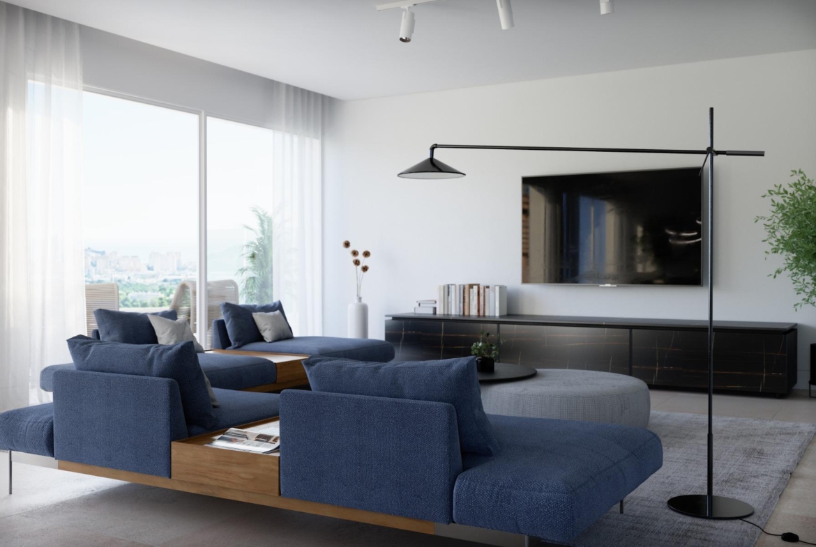 Unieke villa’s met prachtig uitzicht op zee in Finestrat