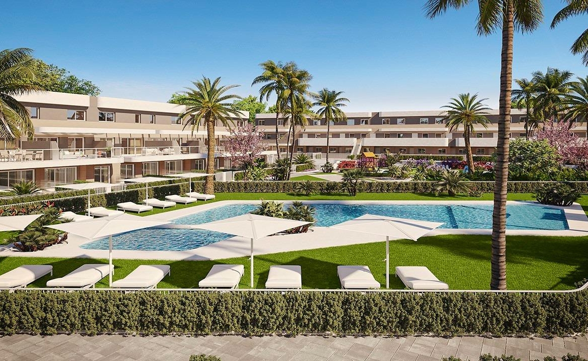 Nieuwe appartementen met garage en berging in Alenda Golf