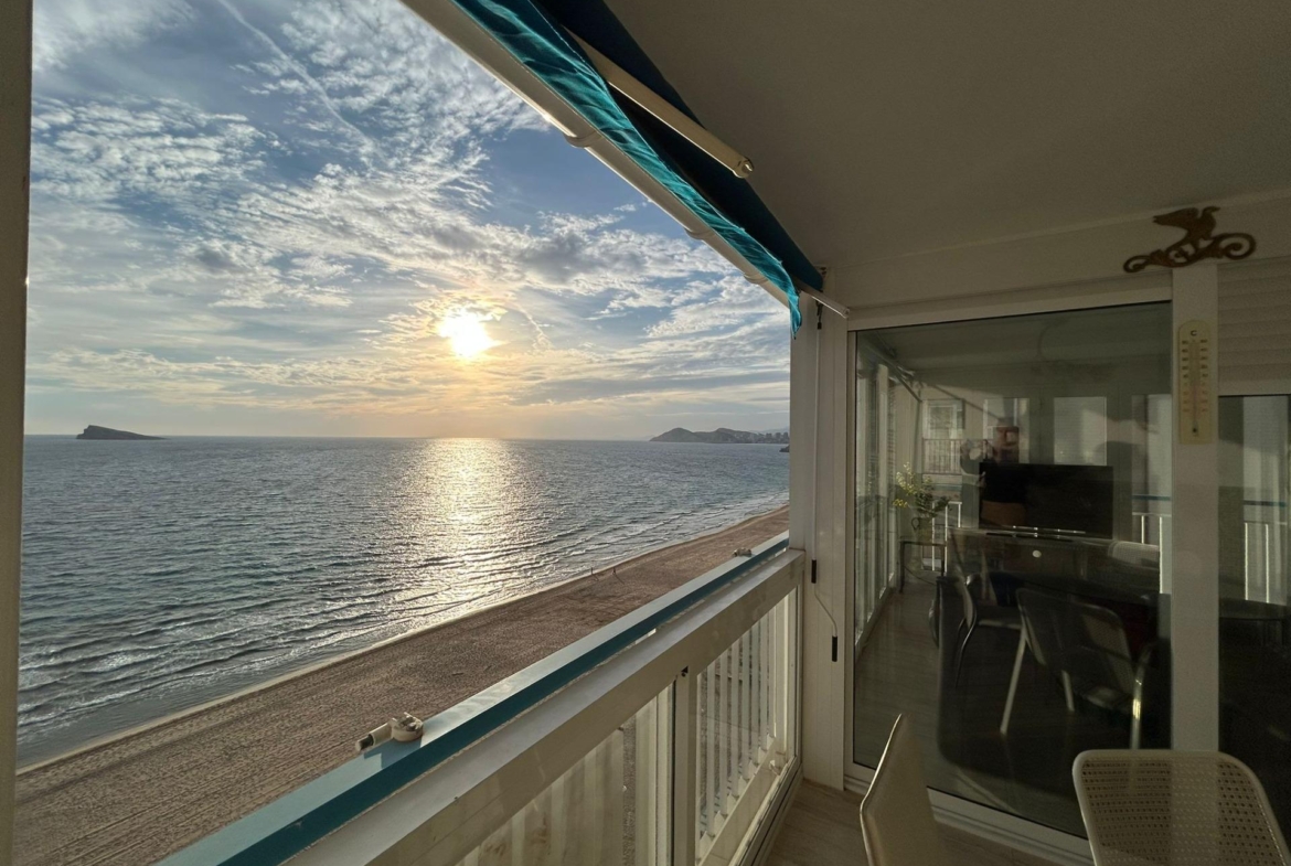 Droom appartement aan het strand van Levante Beach, Benidorm